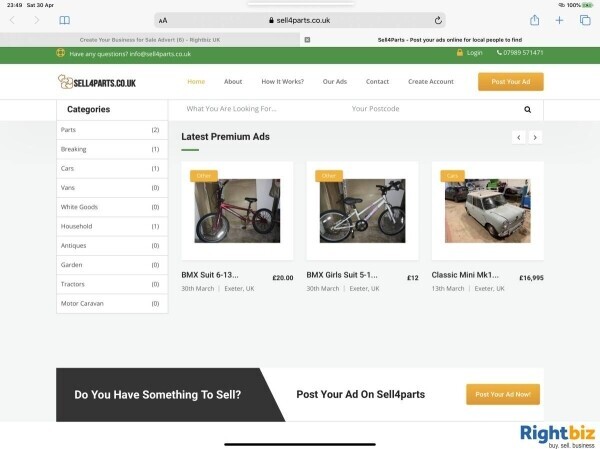 Sell4parts is a place where you sell anything broken for spares /repair or just parts Photo 1