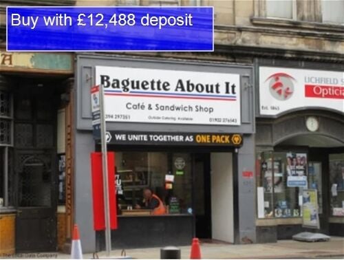 BAGUETTE BAR & COFFEE SHOP city centre location WOLVERHAMPTON