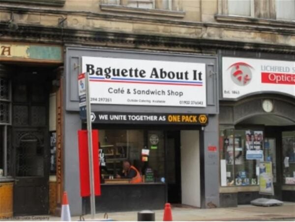 BAGUETTE BAR & COFFEE SHOP city centre location WOLVERHAMPTON BAGUETTE BAR & COFFEE SHOP city centre location WOLVERHAMPTON