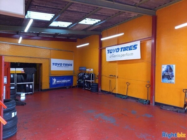 Freehold tyre business for sale. Sutton in Ashfield Notts Photo 2