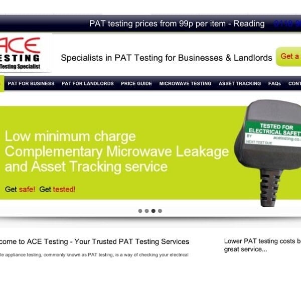 Well established Portable Appliance Testing business for sale Photo 1