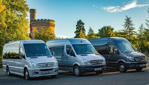Executive minicoach hire business for sale. Based in Edinburgh. Photo 1