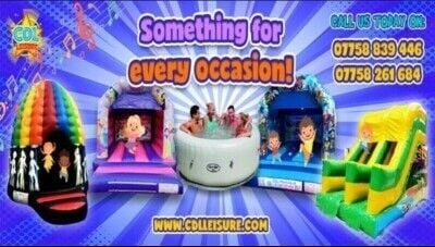 Inflatable Hire, Hot Tub Hire and Party / Events Company for sale - Teesside based
