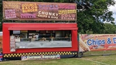 London mobile catering business festivals football stadiums licence pictures