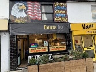 American gourmet burger shop for sale