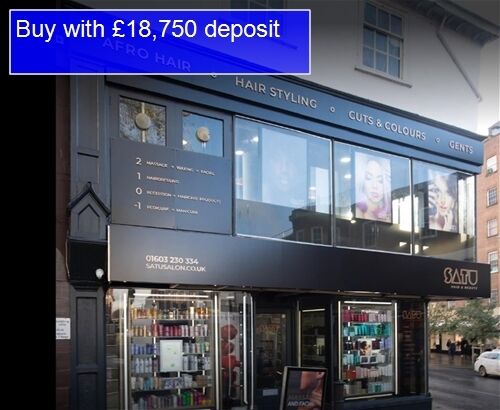 HAIR & BEAUTY SALON prime location NORWICH city centre
