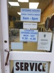 Laundry and dry clean receiving business for sale
