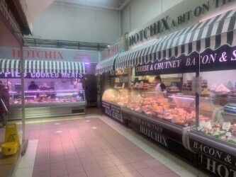Well established Meat and Dairy market stall for sale in Leigh Photo 1
