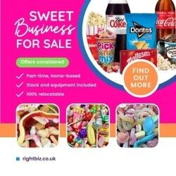 Part-time, Home-based Sweet Delivery Business for Sale in Basingstoke, Hampshire Part-time, Home-based Sweet Delivery Business for Sale in Basingstoke, Hampshire