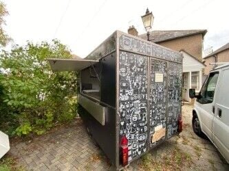 Fully equipped food trailer for sale