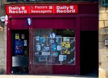 Newsagent card shop for sale in Central Scotland