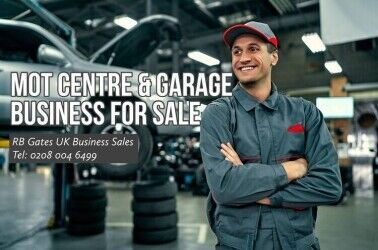 MOT Centre & Garage Warwickshire Leasehold Est. Business for sale Ref: 23AB307 Tel: 02080046499