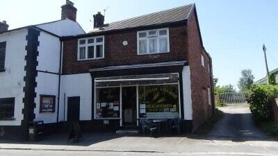 Wirral Delicatessen/Cafe/Sandwich Bar For Sale. Shop with 2 Bed Accomm. Good Location. £29,995 + SAV Photo 1
