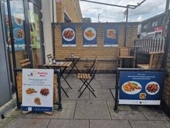 Busy Takeaway and Fish n Chips shop sell / rent in the tooting market