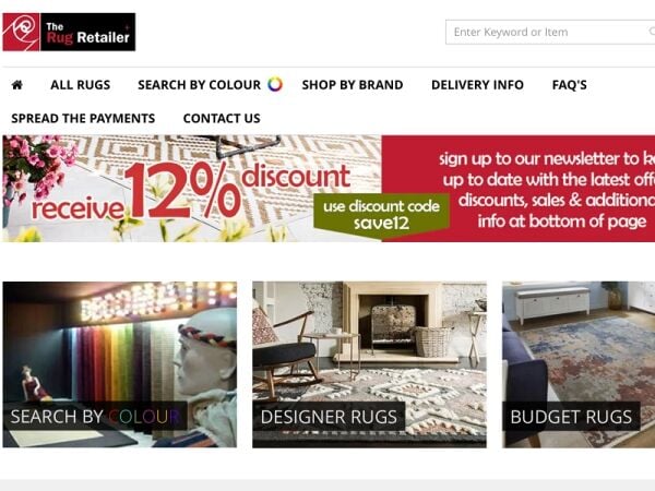 Well established Rug Retailer for sale