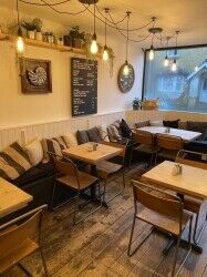 Milford on sea- cafe for sale- 25 covers with kitchen, bar area and adaptability Photo 1