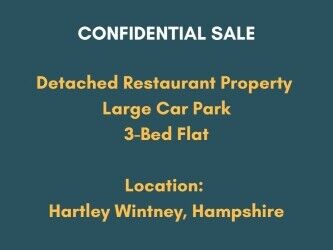 Restaurant for Sale with 3-Bed Flat, Large Car Park & Detached Property in Hartley Wintney Photo 1