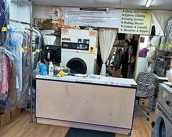 Dry Cleaners With Repairs & Alterations for Sale