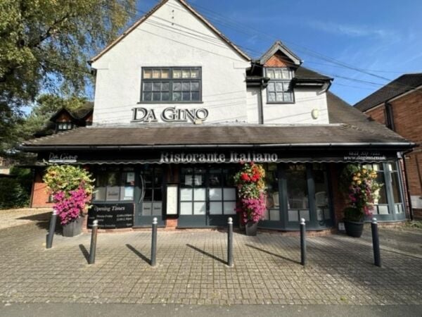 Leasehold Italian Restaurant Located In Sutton Coldfield