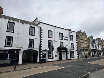 The County Hotel occupies a prominent location on the High Street of the historical town of Selkirk. Photo 1