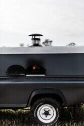 Mobile Catering Woodfired Pizza & Hog Roast using Landrover Defender company for sale in Devon Mobile Catering Woodfired Pizza & Hog Roast using Landrover Defender company for sale in Devon