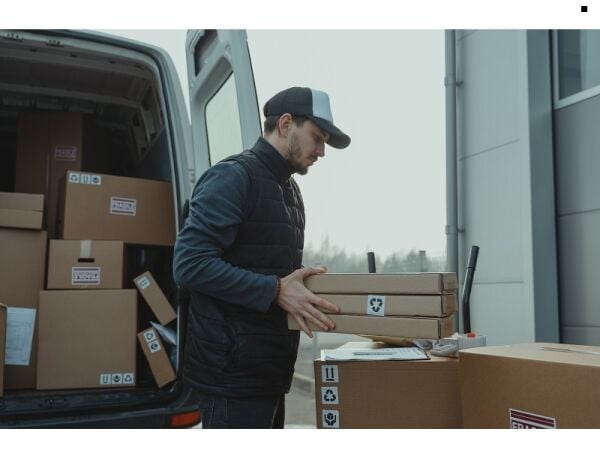 Highly rated courier and haulage business for sale