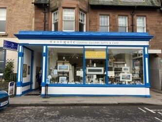 Popular, established gift shop, gallery and licensed café in scenic North Berwick For Sale Photo 1