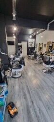 Six chair barber shop for sale Six chair barber shop for sale