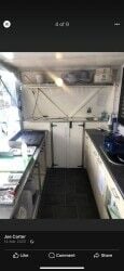 Burger van with plot/pitch