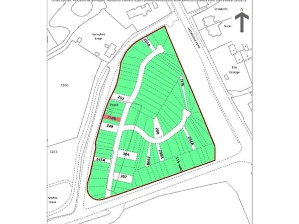 Land in plots for sale near London M25 (this listing is for one plot only) Plot 250B
