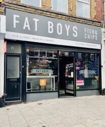 Busy fish & Chip Shop on high street and near busy tourist area