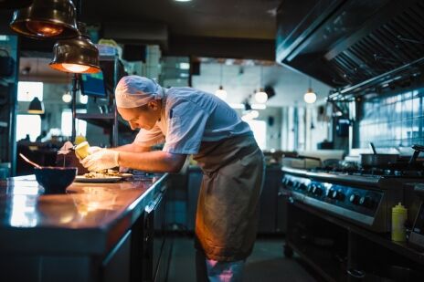 Contemporary High End Restaurant Photo 1