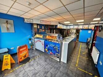FISH & CHIP SHOP TRADING JUST 5 DAYS A WEEK – FULL A3 & A5 (2300) Photo 1