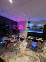 Mix of seafood &Italian food and Mediterranean flavours