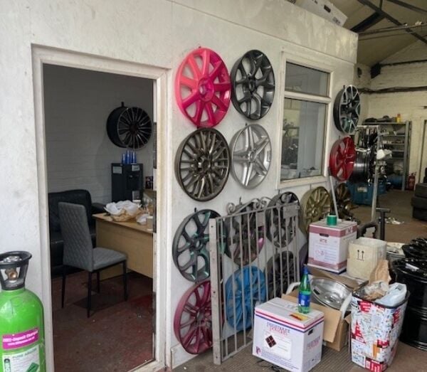 Alloy Wheel Refurbishment Business Which Includes £140,000 Worth Of Specialised Equipment