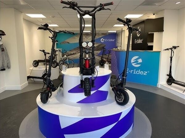TRADEMARKED RETAILER OF E-BIKES, E-SCOOTERS AND ACCESSORIES