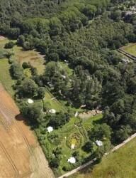 Moat Island Glamping in Norfolk FOR SALE