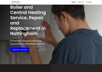 Pump Services. 62 yrs Established. Central Heating & Hot Water Business, Nottinghamshire 'For Sale' Photo 1