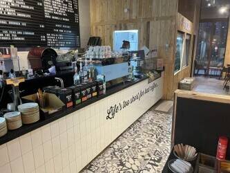 Licensed Coffee shop