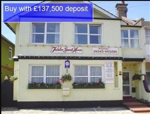 FREEHOLD B&B GUEST HOUSE WITH PRIVATE APARTMENT IN BOGNOR REGIS