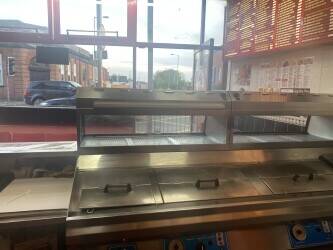Used for Chinese food and pizzas