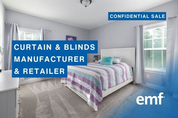 NEW PRICE > Curtain & Blinds Manufacturer & Retailer (Confidential Sale)