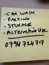 CAR WASH & car parking Storage Photo 1