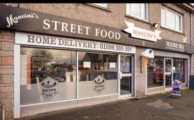 Mancini's Street Food, Newmains Wishaw Leasehold For Sale - Very Busy Shop with Impressive Turnover
