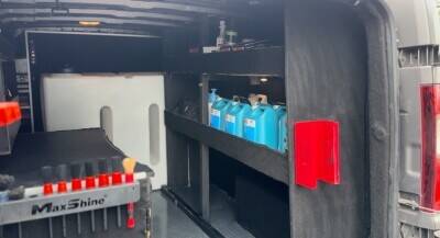 Mobile detailing/valeting business for sale including Van
