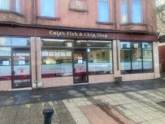 Freehold For Sale Coia's Fish&Chips, Sit in & Takeaway, Bathgate - High Potential & Large Unit Size