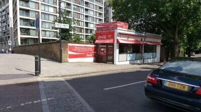 Landmark cafe/sandwich bar, est. 70 years ago in a prominent location. Olympia Exhibition Hall