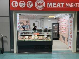 Butcher shop for sale inside Arndale Market, Manchester M43ah 49 High Street Front of the fish market The shop consists of two parts: - The first oute