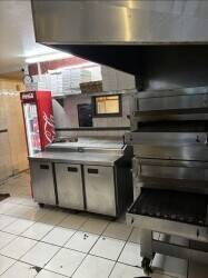 Massive pizza takeaway shop