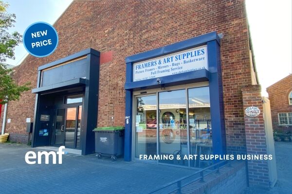 NEW PRICE! FREEHOLD OR NEW LEASE! Framing & Art Supplies Business NEW PRICE! FREEHOLD OR NEW LEASE! Framing & Art Supplies Business
